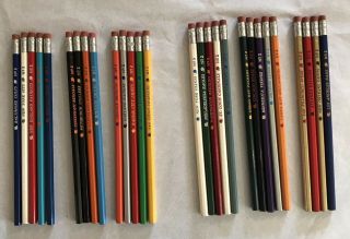 Vintage 28 Nfl Teams No.  2 Pencils By Faber - Castell - Late 70’s/early 80’s