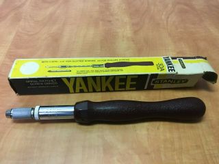 Vintage Stanley Yankee Spiral Ratchet Screwdriver 30a (68 - 030) W/box No Bits