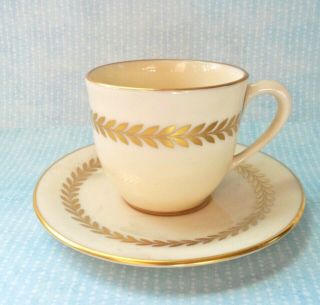 Imperial By Lenox Demitasse Cup & Saucer Set