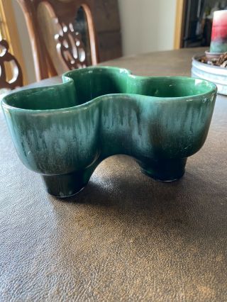 Vintage Blue Mountain Pottery Bowl/candle Holder Planter