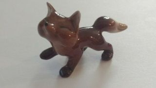 Vintage Hagen Renaker Baby Fox Wildlife Figurine Ceramic Miniature Animal