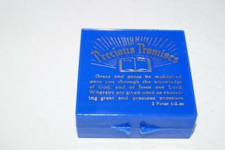 Cross Publishing Company Vintage Precious Promises Bible Verse Cards Set