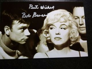 Robert Banas Authentic Hand Signed Autograph 4x6 Photo With Marilyn Monroe
