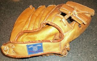 Good Luck Model Sg - 361 Rht Vintage Leather Baseball Glove Made In Japan Vguc