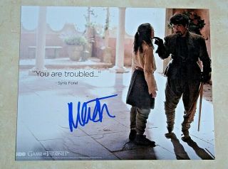 Maisie Williams / G.  O.  T.  / Signed 8x10 Celebrity Photograph