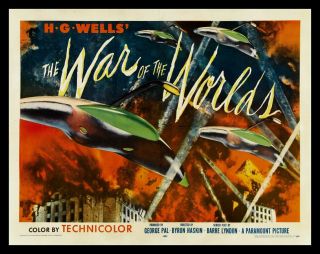 War Of The Worlds 35mm Film Cell Strip Very Rare Var_e
