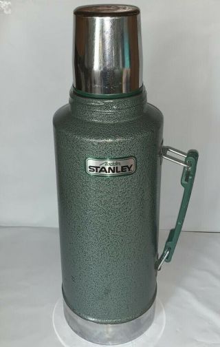 Vintage Stanley Stainless Steel Thermos Aladdin Half 1/2 Gallon Usa A945dh