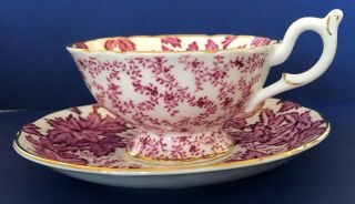 Coalport Royal Bone China Cup And Saucer In