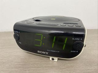 Sony Dream Machine Icf - Cd815 Am Fm Cd Player Dual Alarm Clock