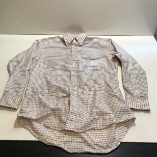 Ll Bean Vintage Freeport Maine Usa Button Down Shirt 15.  5 - 33 Large
