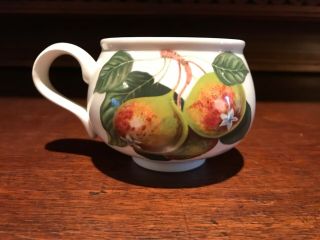 Portmeirion Pomona - The Goddess Of Fruit - Footed Cup/mug - Teinton Squash Pear