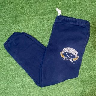 Vintage 1993 Nutmeg Nfl Dallas Cowboys Football Team Navy Blue Sweats - L