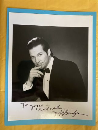 Jeff Bridges Signed Photo Autographed 8x10