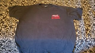 Vintage 90s 1996 Budweiser Bud Ice Beware The Penguins Dooby Dooby T - Shirt L 2
