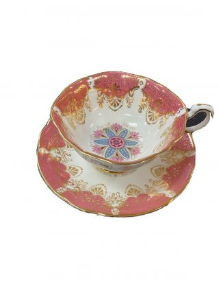 Paragon Cup & Saucer Made In England For Her Majesty The Queen