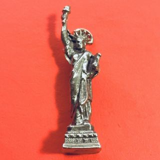 Vintage Sterling Silver 925 York Ny Statue Of Liberty Charm