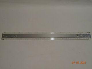 Vintage K&e (keufeel & Esser) 18 Inch Drafting Machine Ruler.  60 0628 - 15.  Guc