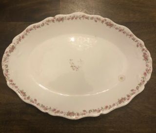 Antique 1900 John Maddock And Sons (england) Royal Vitreous Large Platter