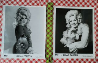 Dolly Parton Rca Records Rare Vintage Press Headshot Photos Nashville