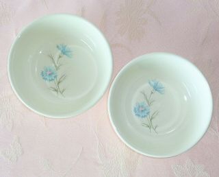 Tst Blue Boutonniere Chateau Buffet 2 Bowls Coupe Cereal Soup Taylor Smith
