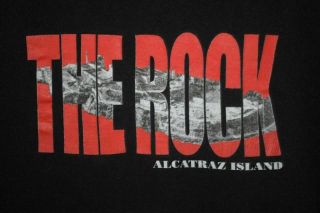 Alcatraz THE ROCK vtg t shirt Men ' s XL San Francisco California Prison 2