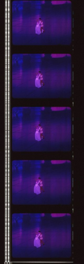 Cinderella 35mm Film Cell Strip Very Rare A142