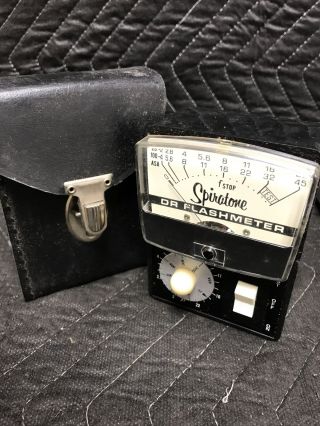 Vintage Spiratone Dr Flashmeter Battery Test
