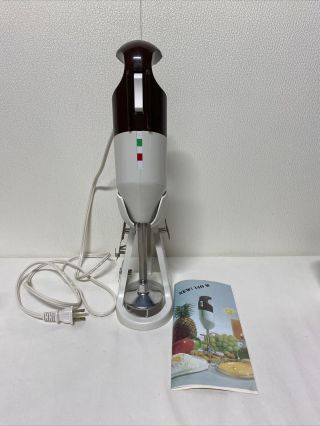 Daily By Kitchenmate Blender Mixer Vintage Made In Italy With Stand Accessories