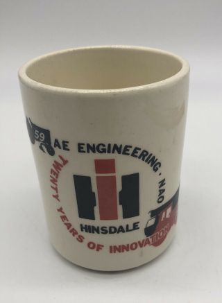 Vintage 1979 Ih International Harvester Coffee Mug Ae Engineering Nao Hinsdale