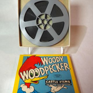 Vintage Woody Woodpecker Castle Film,  511 Termites From Mars,  8mm 2