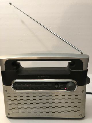 Vintage Radio Shack 12 - 889 Analog Am/fm/wx Radio And