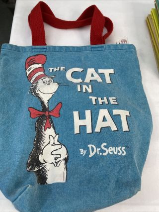 Dr.  suess books and mini tote bag vintage 2