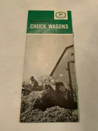 Vintage John Deere Chuck Wagons Brochure