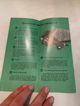 Vintage John Deere Chuck Wagons Brochure 3