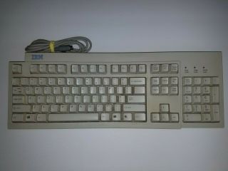 Vintage Ibm Ps2 Keyboard Model Kb - 7953