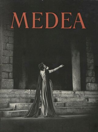 Judith Anderson " Medea " Dennis King / Florence Reed 1947 Souvenir Program