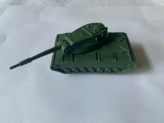 Vintage Plastic Toy Us Army Tank,  Made In Usa,  No.  284