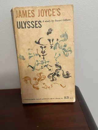 James Joyce’s Ulysses : A Study By Stuart Gilbert Vintage Paperback 1952