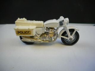 Vintage Matchbox Lesney Police Motorcycle