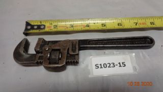 Vintage 6 " Trimo Pipe Wrench - Trimont Mfg.  Roxbury Mass (s1023 - 15)