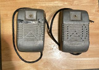 2 - Vintage Ditmco Mclendon Circuit M Drive In Theater Speakers Texas