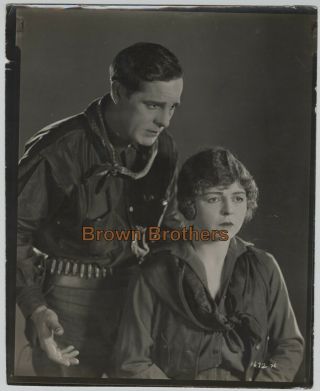 Vintage 1924 Silent Film The Border Legion Antonio Moreno Helene Chadwick Photo