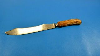Vintage J.  Russell & Co.  Green River Carving Knife Stag Handle