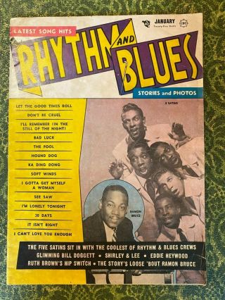 Rhythm & Blues Elvis,  Bill Doggett,  Many Rare Photos,  Great Jan 1957