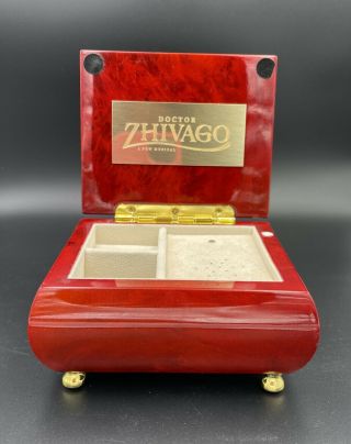 Doctor Zhivago Broadway Musical Opening Night Cast/ Crew Gift Jewelry Music Box