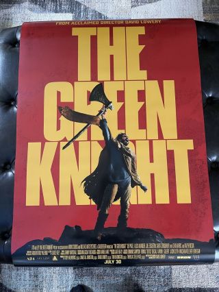 The Green Knight Theatrical Poster 27x40 D/s Near See Photos