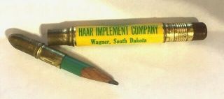 Vintage John Deere Bullet Pencil Haar Implement,  Wagner,  South Dakota
