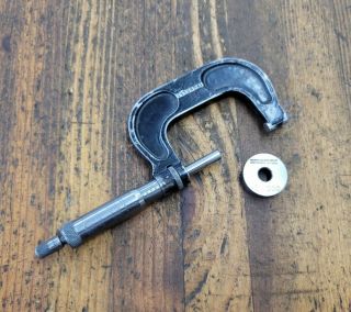 Vintage Tools Brown & Sharpe Micrometer 1 - 2 " Rare 61 Machinist Toolmakers ☆usa