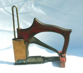 Vintage Red Devil Pd 2 Glazing Point Gun For Window Sash Glass Or Picture Frame