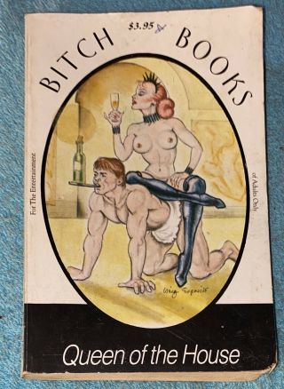 Vintage Pb Adult Erotica Bdsm Queen Of The House Bitch Books 1990
